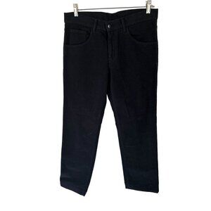 Made in Italy Emidio Tucci Navy Blue Velvet Casual Pants Cotton Chino Khaki 32/3